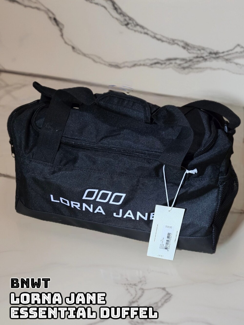 Lorna Jane Black Essential Duffel